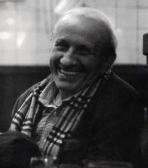 Giancarlo Cazzaniga, ritratto al Bar Jamaica, Milano 2003